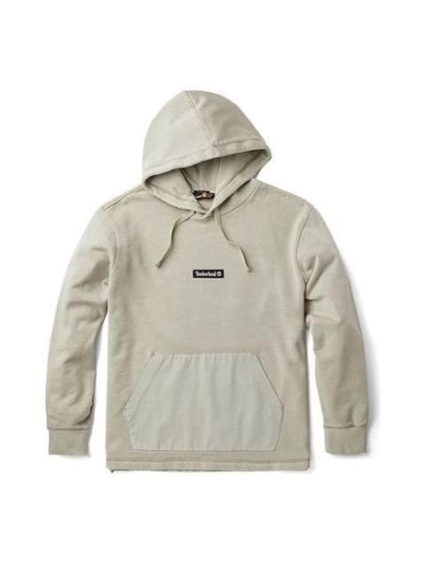 Timberland Mixed Media Garment Dye Hoodie 'Island Fossil' A6JWK-CY2