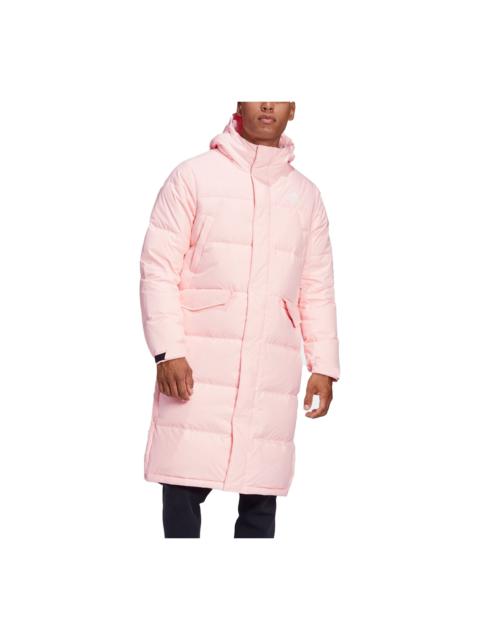 adidas Outdoor Sports hooded down Jacket Pink GK0666