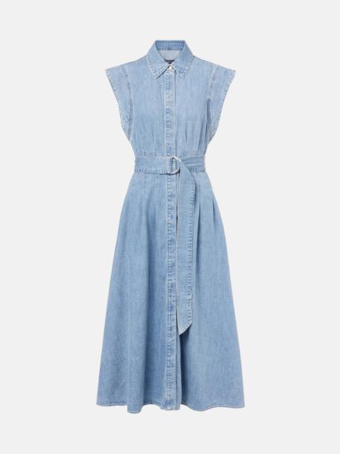 Fuller denim midi dress
