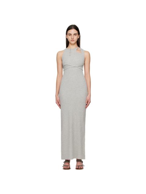 Gray Tank Maxi Dress
