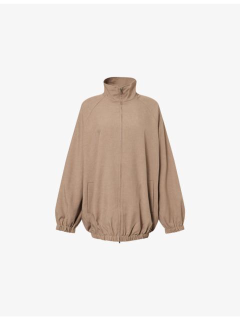 Baxter Oversized Woven Track Jacket