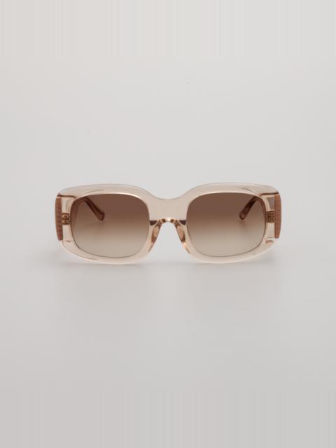 Celeste Oversize Sunglasses in Ash