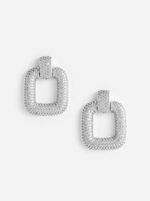 Crystal Knocker Earrings