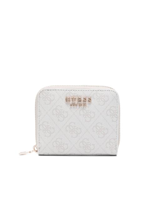 monogram-pattern wallet