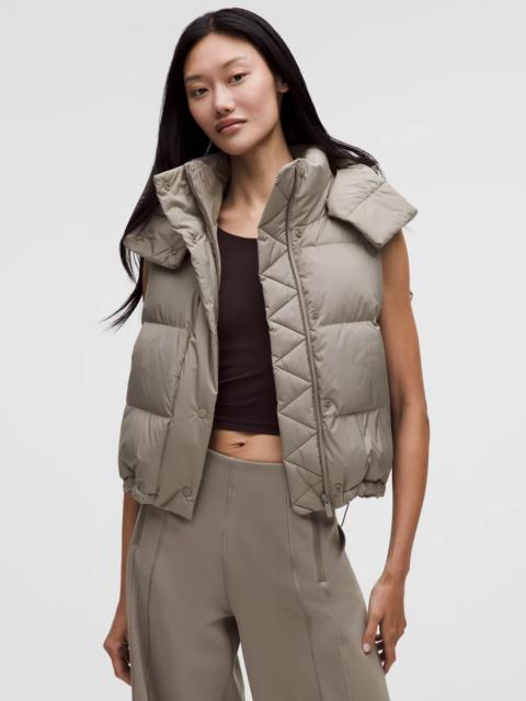 Wunder Puff 600-Down-Fill Cropped Vest