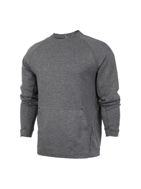 Nike Sportswear Tech Fleece Crew 'Black' 805141-091