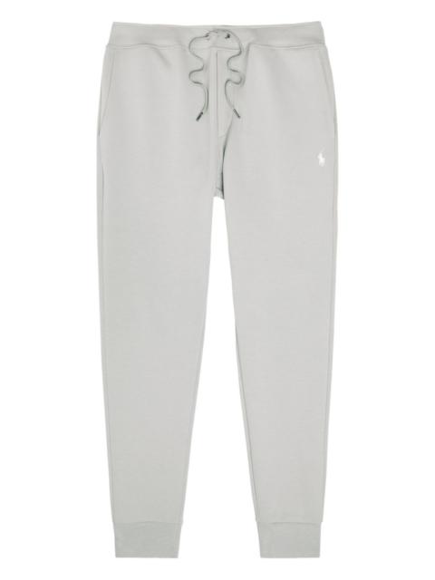 drawstring logo track pants
