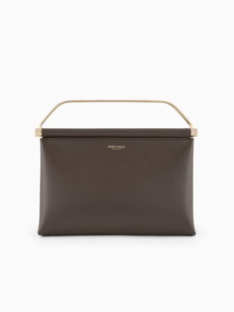 LARGE LEATHER HANDBAG