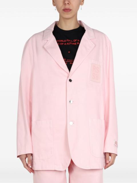 button-fastening blazer