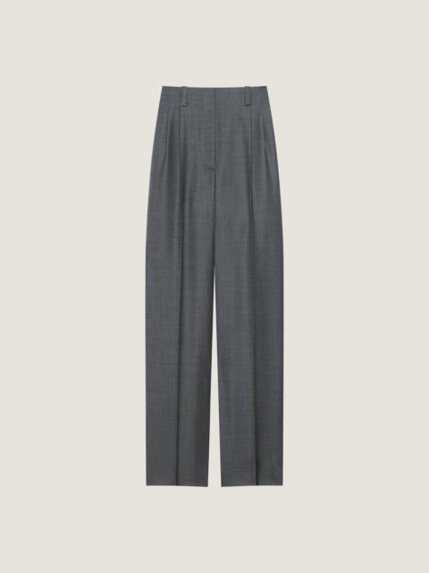 DOUBLE PLEAT PANTS IN WOOL