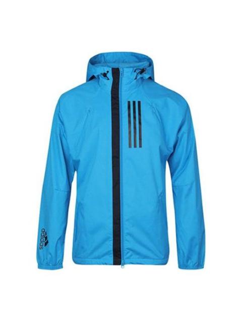adidas W.N.D. Sports Stylish Woven Jacket Blue DZ0053
