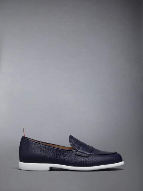 DEERSKIN LEATHER VARSITY PENNY LOAFER