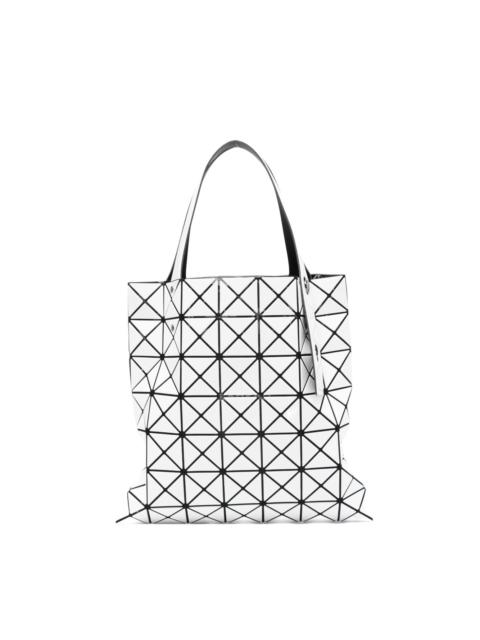geometric tote bag