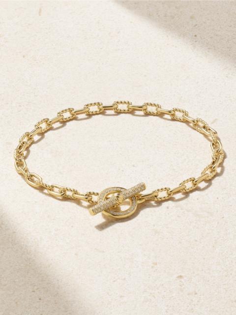 Madison 18-karat Gold Diamond Bracelet