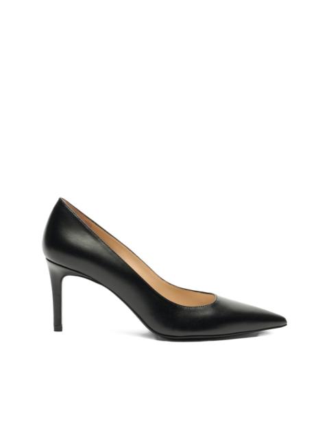 75mm Stuart Power pointed-toe stiletto pumps
