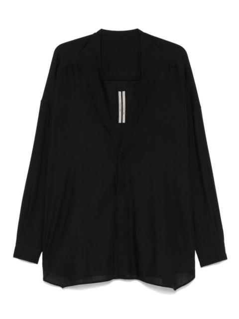 virgin-wool blouse