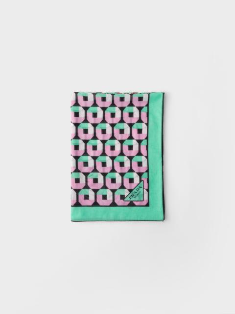 Printed cotton beach sarong