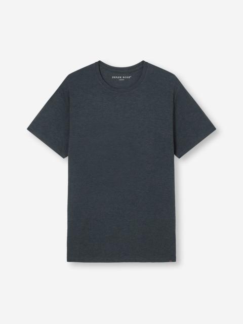 Men's T-Shirt Marlowe Micro Modal Stretch Anthracite