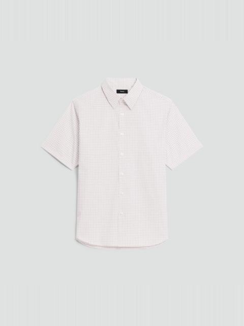 Irving Short-Sleeve Shirt in Geometric Cotton