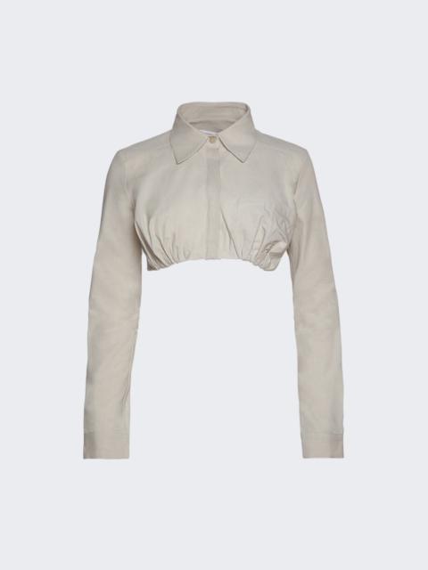 Inbuilt Bra Shirt Sand