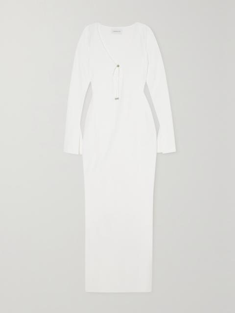 Solaria Stretch-crepe Maxi Dress