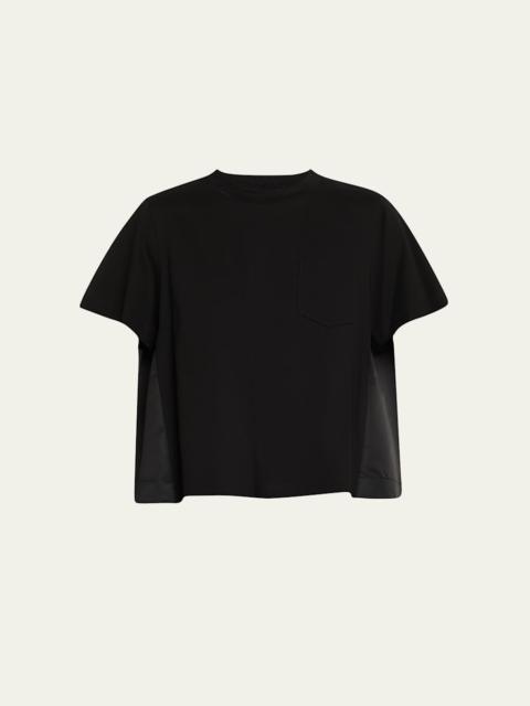 Short-Sleeve Nylon Cotton T-Shirt