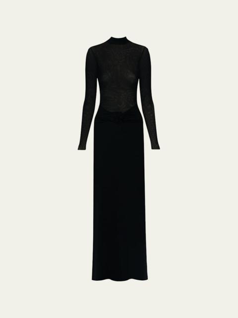 Efimera Long-Sleeve Maxi Dress