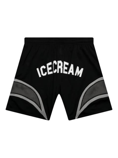 logo-patch shorts