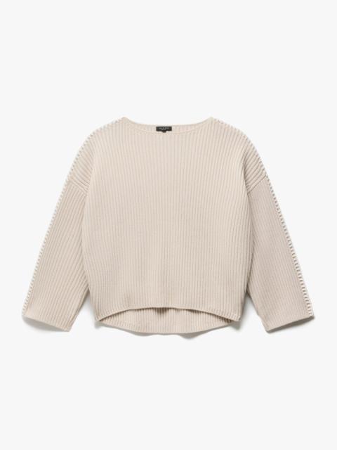 Ingrid Boatneck Wool Sweater