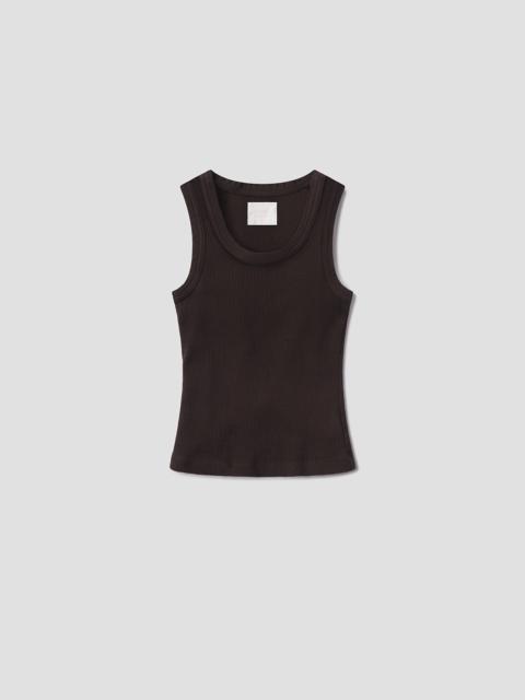 Inez Waffle Tank
In Chocolate