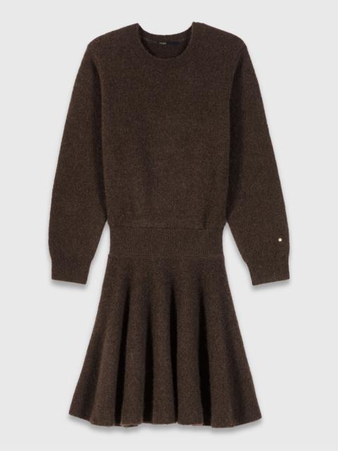 Mini yak blend dress