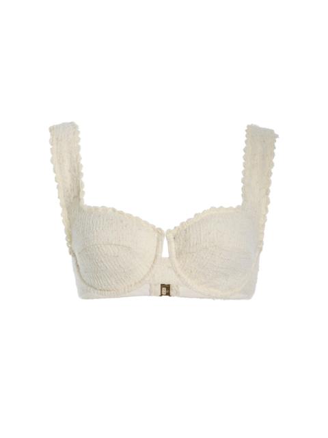 Klara Balconette Bikini Top ivory