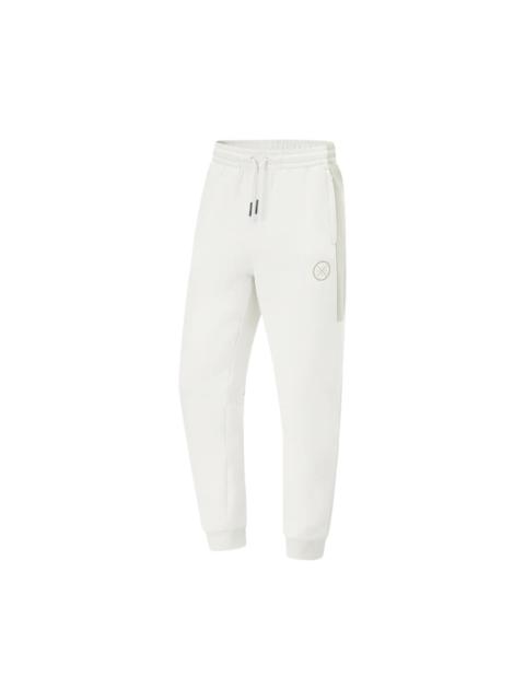 Li-Ning Way of Wade Love & Passion Sweat Pants 'White' AKLU003-5