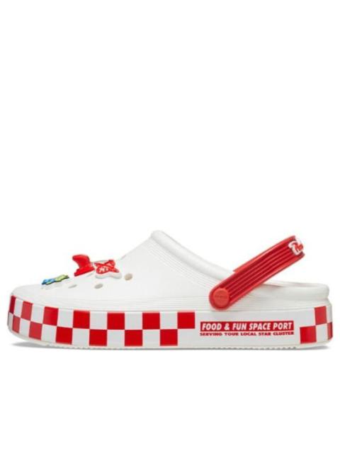 Crocs Toy Story Pizza Planet Off Court Clogs 'White Red' 209816-100