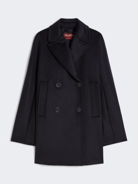 SHEREE Double-breasted wool pea coat