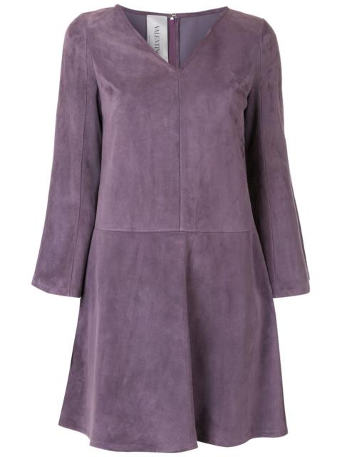 panelled flared dress