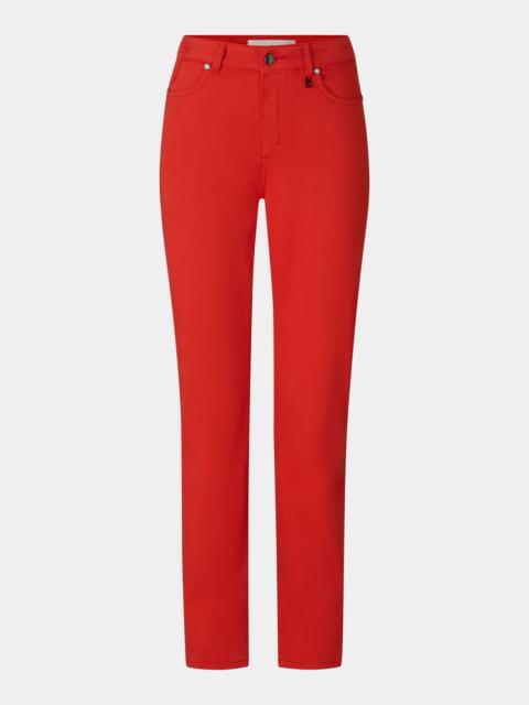 Julie 7/8 pants in Red