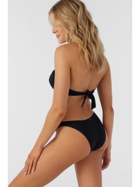 Saltwater Solids Flamenco High Cut Cheeky Bottoms