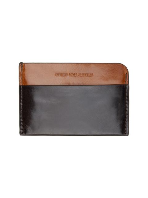 Brown Leather Card Holder