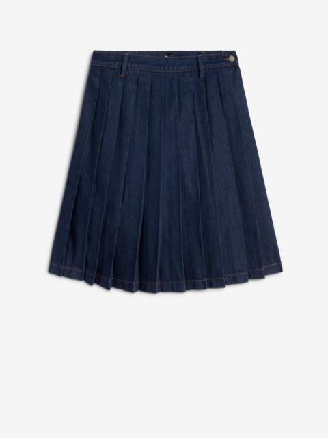MANKIND Pleated Midi Skirt in Franklin