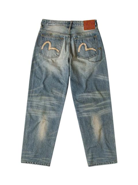 Multi-pocket style Washing Jeans #2038
