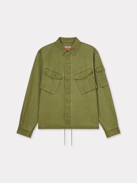 Workwear overshirt in cotton
