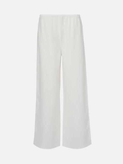 Austin linen wide-leg pants