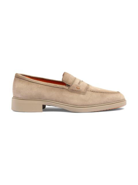 Men's beige suede Easy loafer