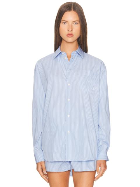 Oversized Button Down Top