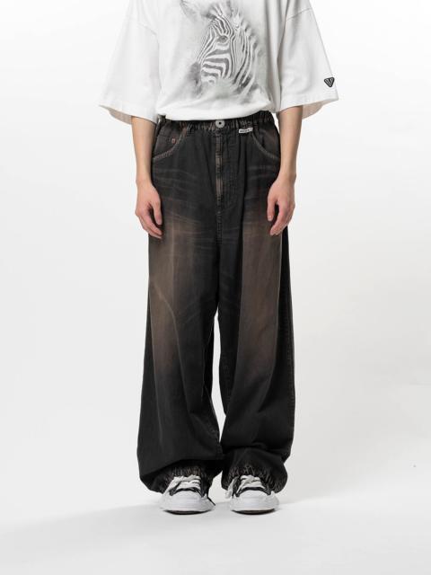 Light Denim Wide Pants