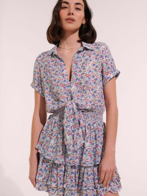 Mini Dress Brenda - Blue Jardin