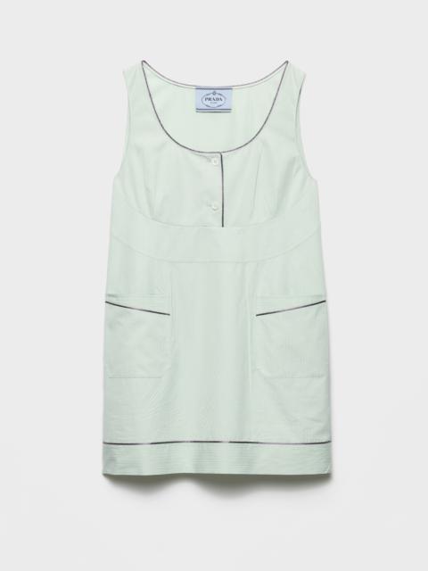 Cotton mini-dress