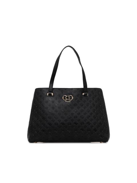 logo-plaque tote bag