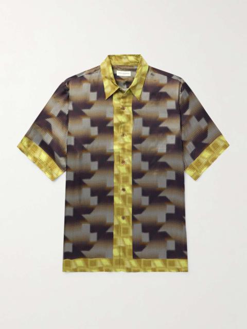 Printed Crepe De Chine Shirt